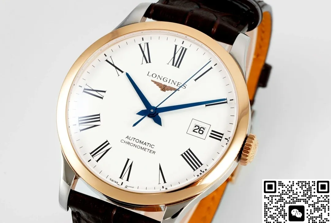 AF Factory Longines Record L2.821.5.11.2 1:1 Best Edition Replica Watch